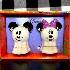 Minnie & Mickey Ghost 👻 Salt and Pepper Shakers
